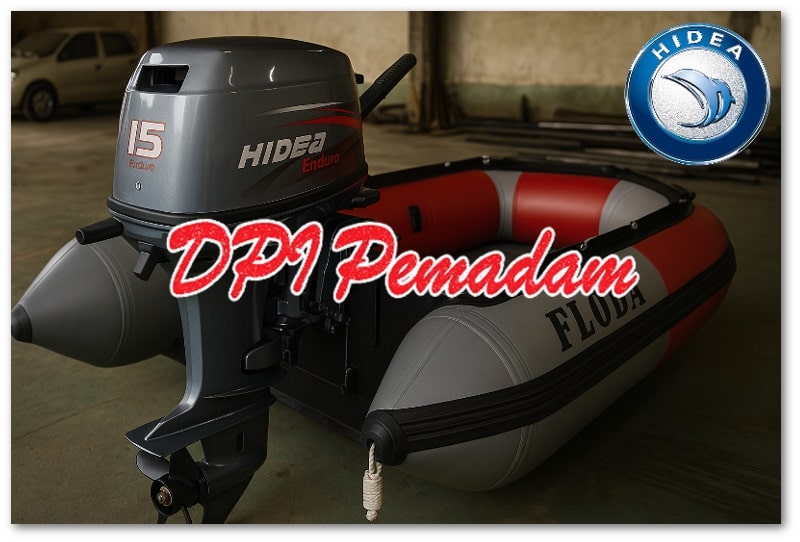 Mesin tempel Hidea 15 PK bertenaga 11 kW untuk operasi SAR