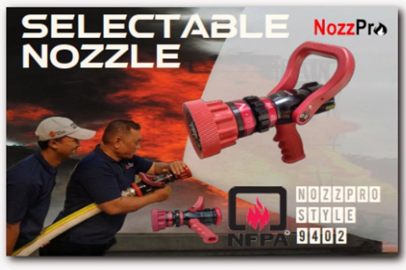Selectable Pistol Grip Nozzle Nozzpro