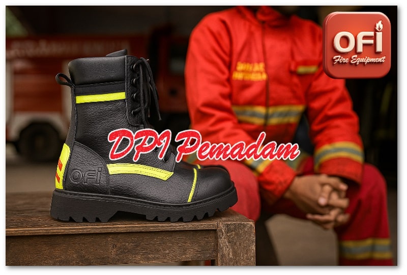 Sepatu Pemadam Kulit OFI