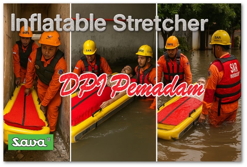 Tandu Evakuasi Darurat Inflatable Stretcher