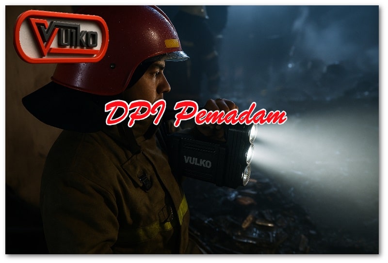 Lampu Senter Pemadam Kebakaran 10000 Lumen
