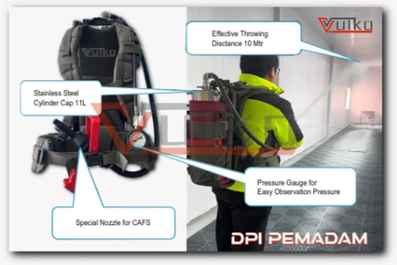 portable water mist cafs