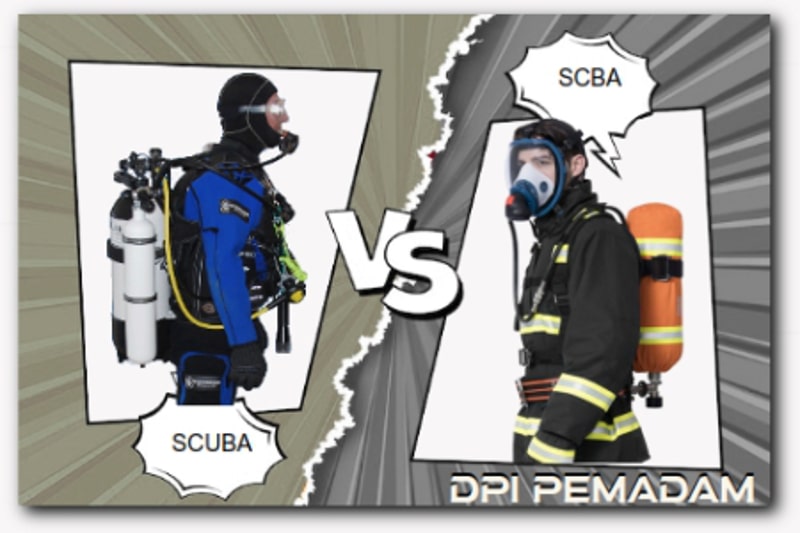 Perbedaan SCBA vs SCUBA