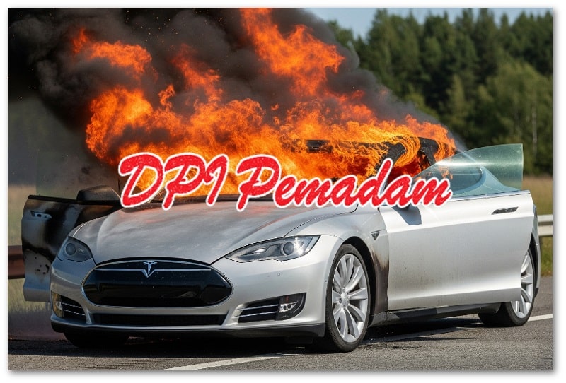 Penyebab dan Penanganan Kebakaran Mobil Listrik