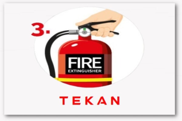 3. Tekan Tuas Apar