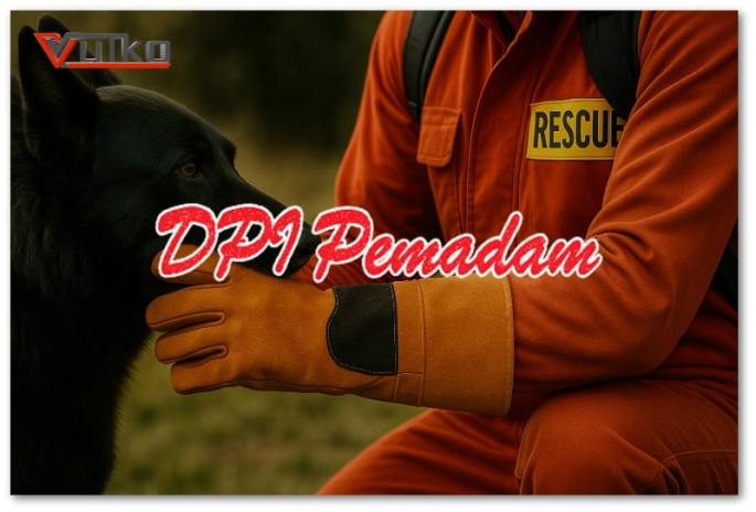 Sarung Tangan Anti Gigit Vulko