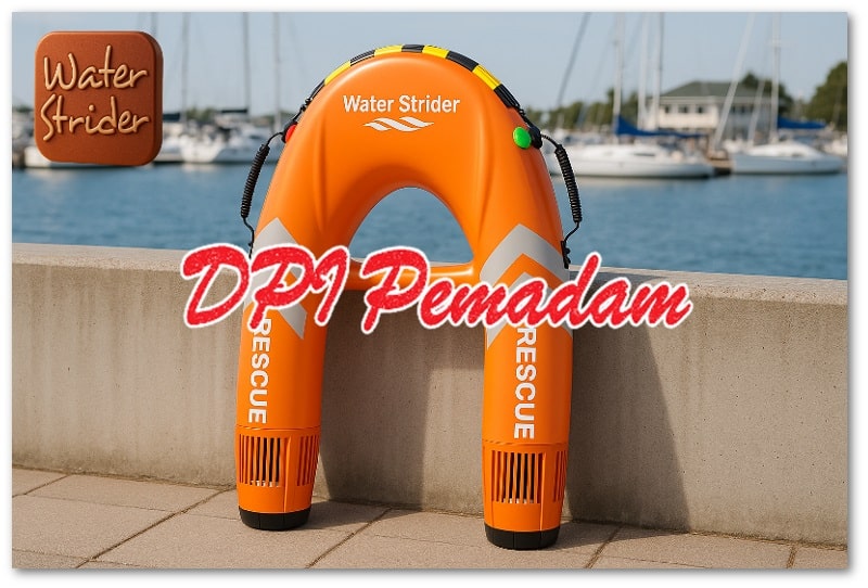 Water Strider Robotic Rescue Buoy