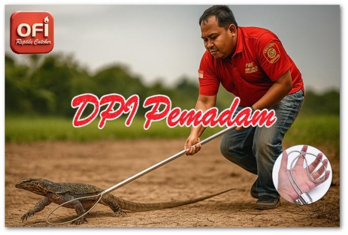 OFI Reptile Catcher - Alat Penangkap Reptil Serbaguna