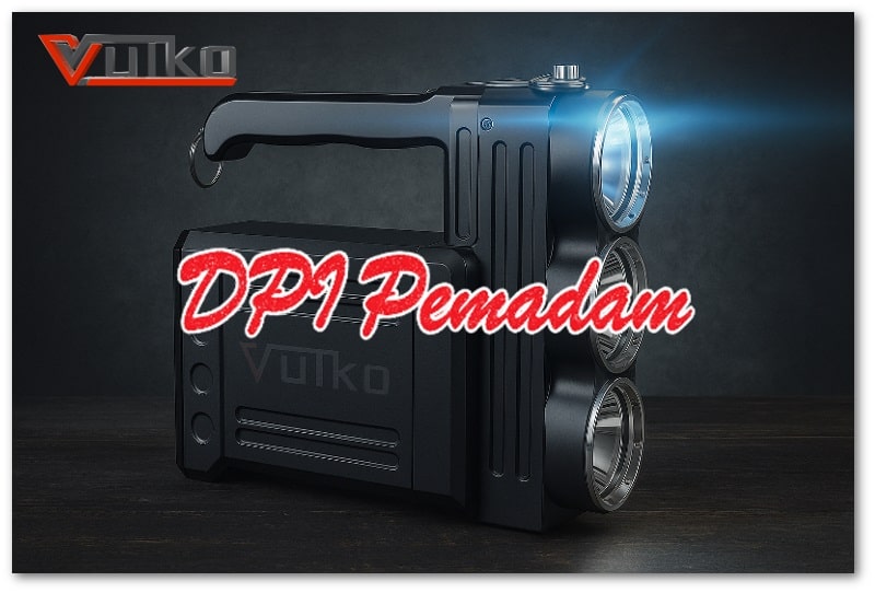 VULKO RS Fire Search & Rescue Light 10.000 Lumens